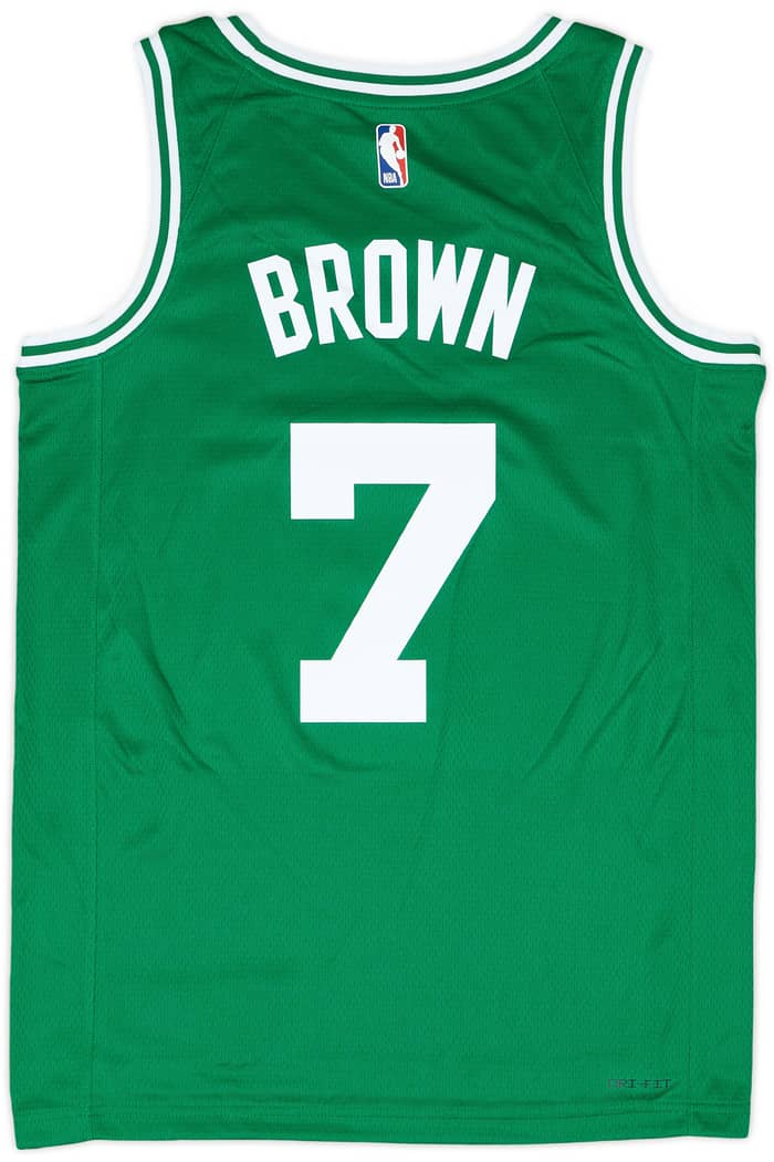 2017-25 Boston Celtics Brown #7 Nike Swingman Away Jersey (S)