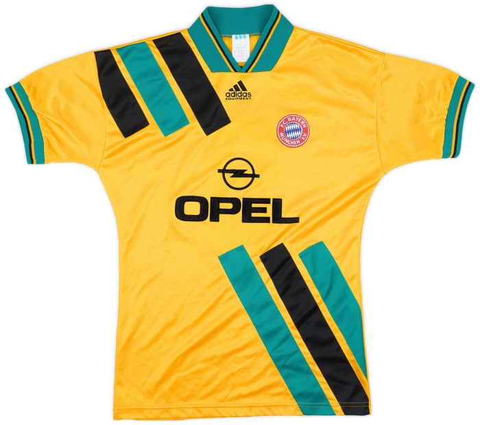 1993-96 Bayern Munich Away Shirt #9 - 8/10 - (S)