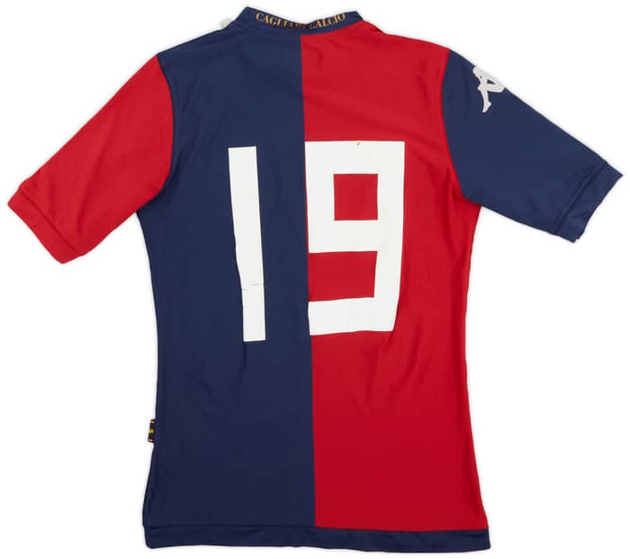 2012-13 Cagliari Home Shirt #19 - 6/10 - (S)
