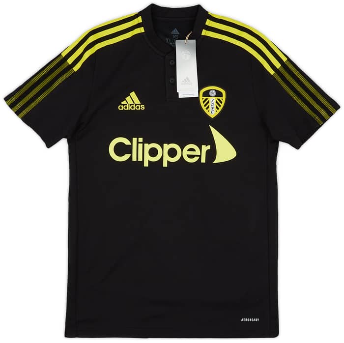 2021-22 Leeds United Player Issue Polo T-Shirt (XS)
