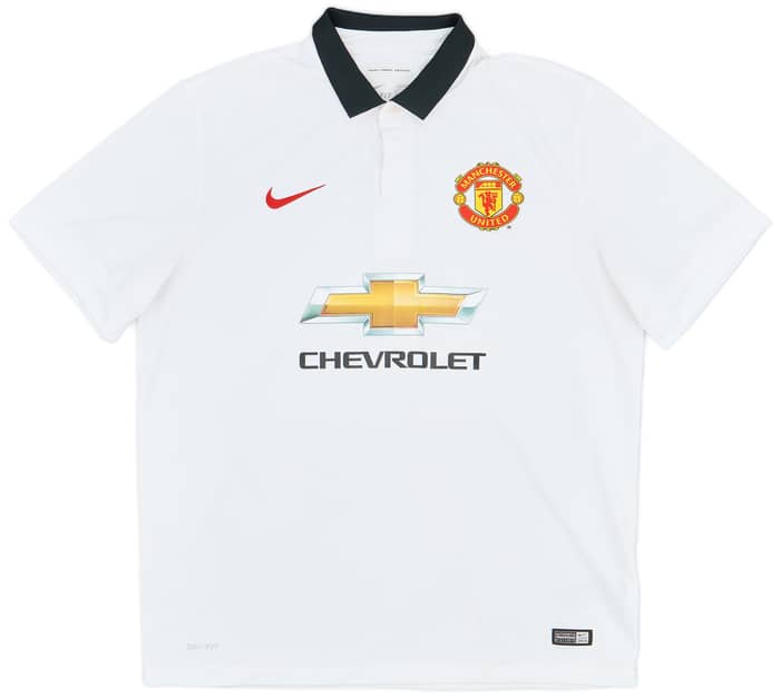 2014-15 Manchester United Away Shirt Mata #8 - 9/10 - (XL)