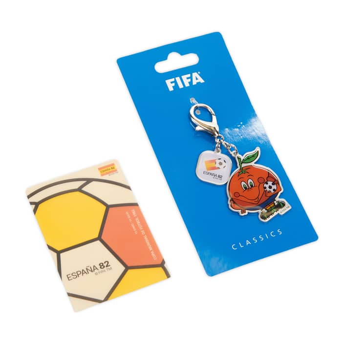 FIFA Classics Official Mascot Keychain & Poster Sticker Espana 82