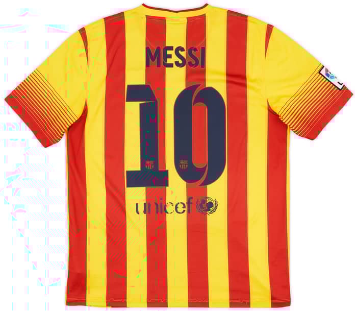 2013-15 Barcelona Away Shirt Messi #10 - 5/10 - (L)