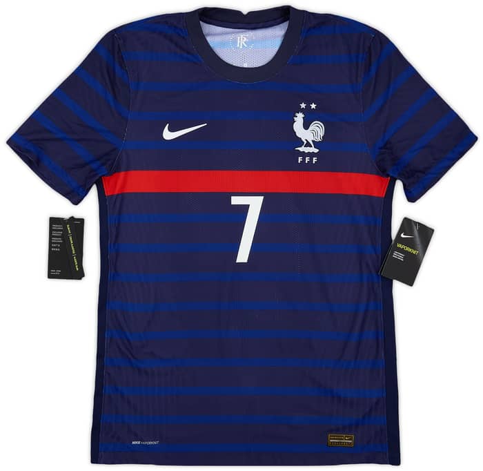 2020-21 France Authentic Home Shirt Griezmann #7 (S)