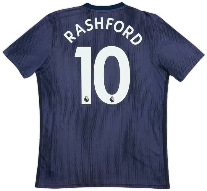 2018-19 Manchester United Third Shirt Rashford #10 - 8/10 - (M)