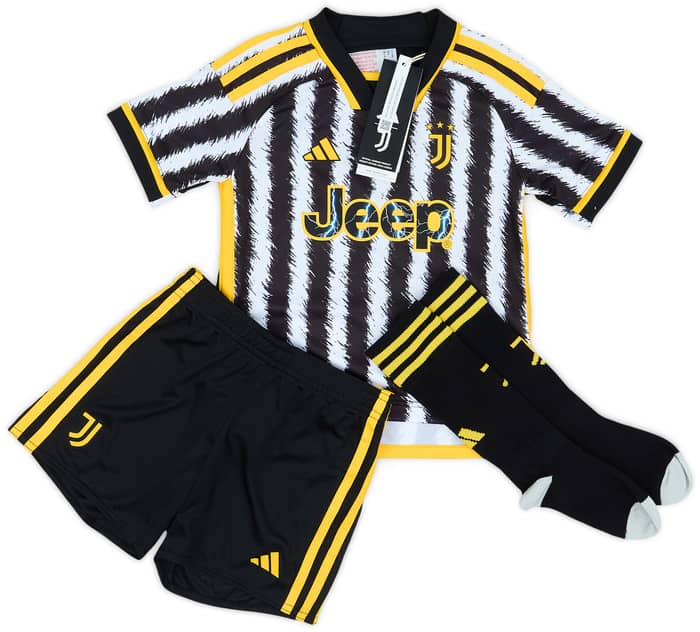 2023-24 Juventus Home Full Kit (Little Kids)