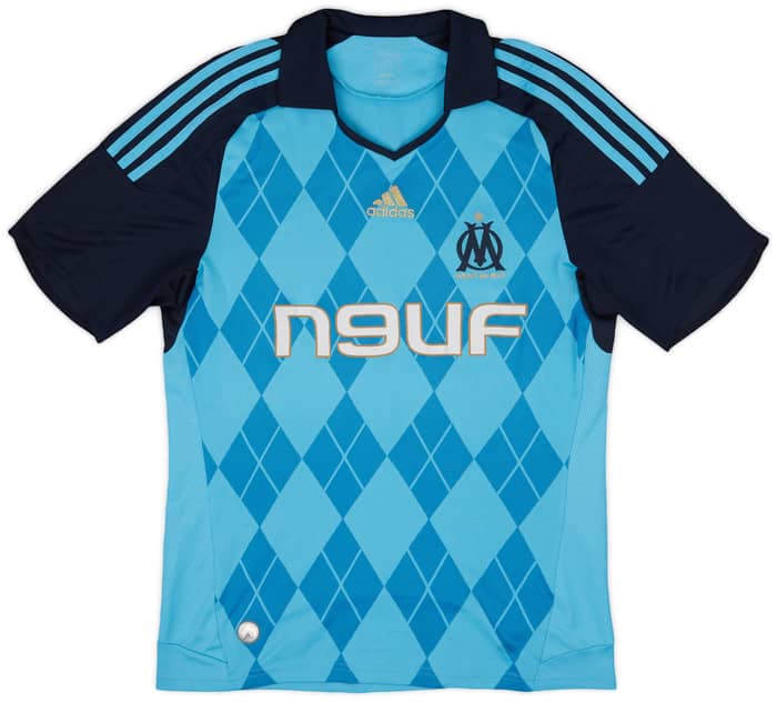 2008-09 Olympique Marseille Away Shirt Ben Arfa #20 - 7/10 - (M)
