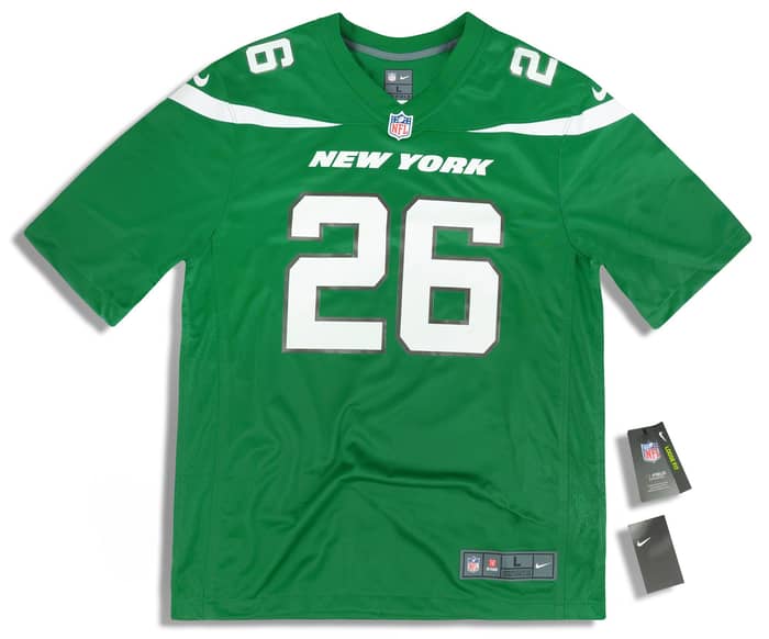 2019 New York Jets Bell #26 Nike Game Jersey (Home) L - W/Tags