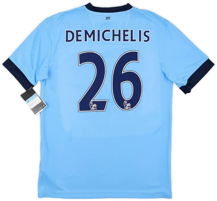 2014-15 Manchester City Home Shirt Demichelis #26 (M)