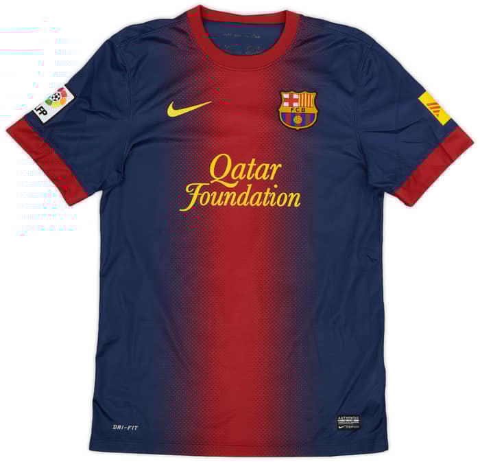 2012-13 Barcelona Home Shirt Messi #10 - 7/10 - (S)