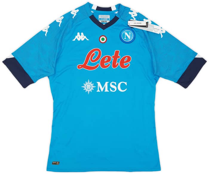 2020-21 Napoli Player Issue Home Shirt (XL)