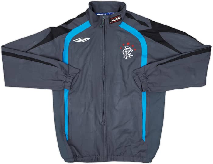 2007-08 Rangers Umbro 1/4 Zip Training Top - 8/10 - (S)