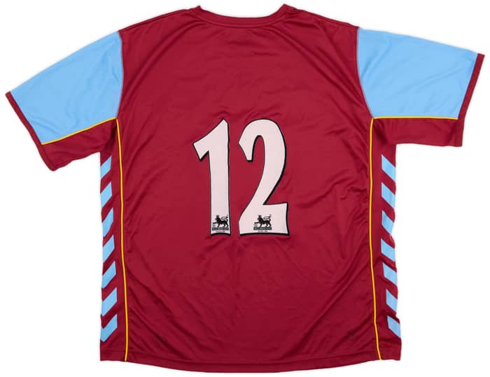 2005-06 Aston Villa Home Shirt #12 - 7/10 - (XL)