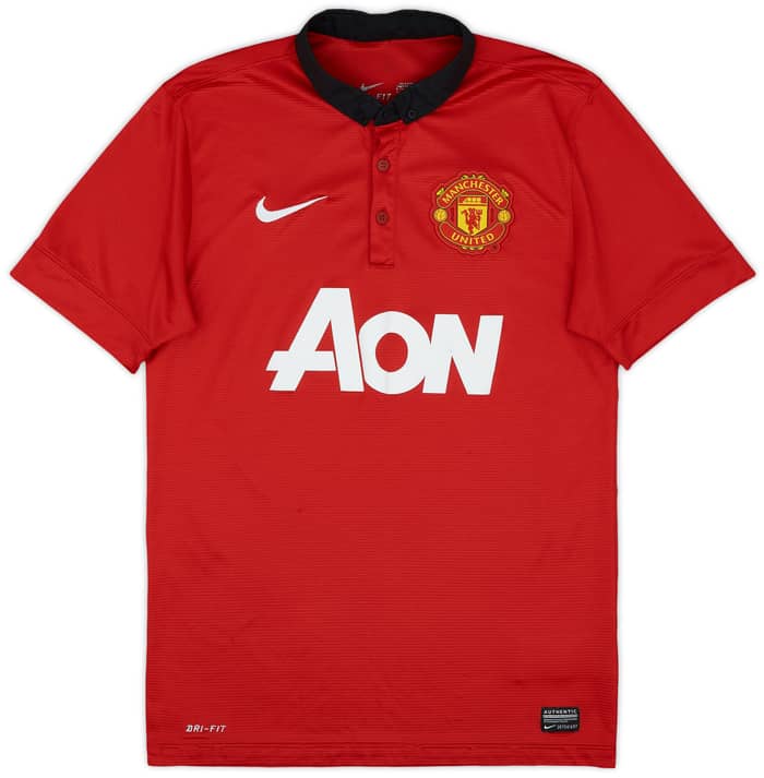 2013-14 Manchester United Home Shirt Rooney #10 - 6/10 - (S)
