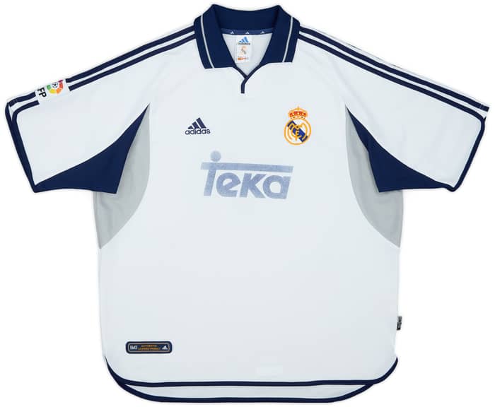 2000-01 Real Madrid Home Shirt Raul #7 - 5/10 - (XL)