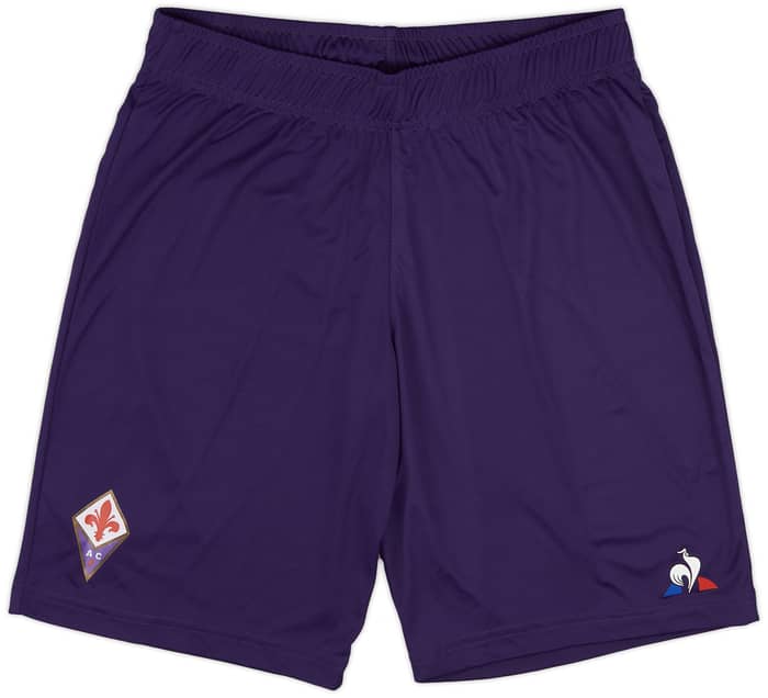 2019-20 Fiorentina Authentic Home Shorts - As New
