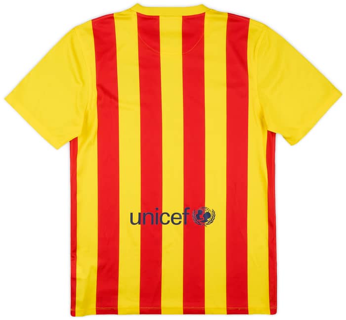 2013-15 Barcelona Basic Away Shirt - 8/10 - (S)