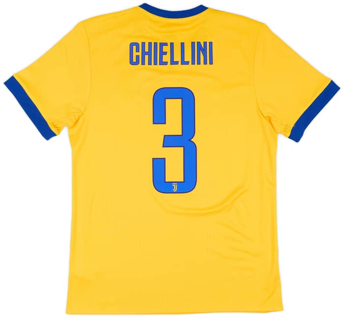 2017-18 Juventus Away Shirt Chiellini #3 - 9/10 - (M)