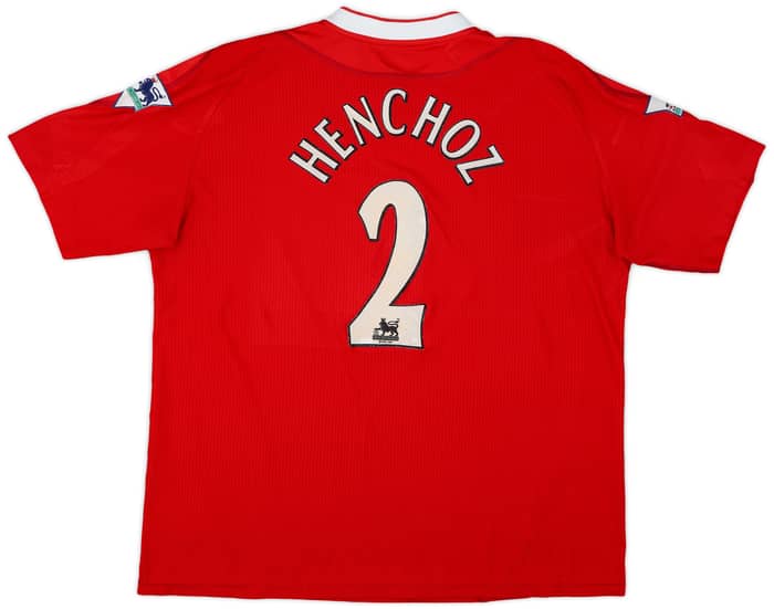 2002-04 Liverpool Home Shirt Henchoz #2 - 7/10 - (XL)