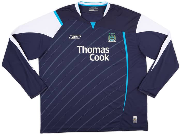 2005-06 Manchester City Away L/S Shirt Reyna #6 - 6/10 - (XXL)