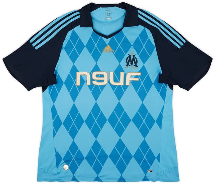 2008-09 Olympique Marseille Away Shirt Ben Arfa #20 - 8/10 - (XL)
