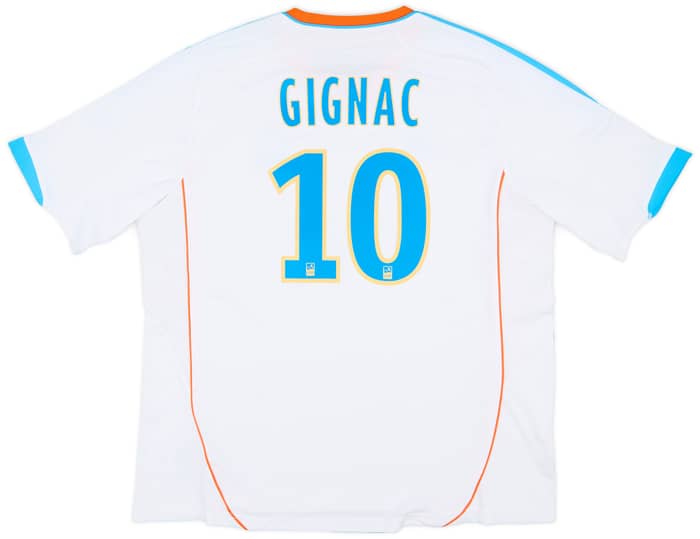 2012-13 Olympique Marseille Home Shirt Gignac #9 - 9/10 - (XL)