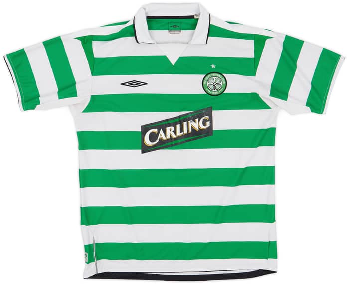 2004-05 Celtic Home Shirt Juninho #7 - 5/10 - (XL)