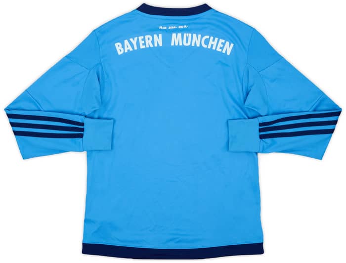 2015-16 Bayern Munich GK Shirt - 7/10 - (M.Boys)
