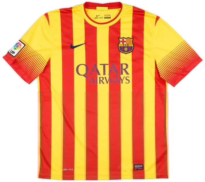 2013-15 Barcelona Away Shirt Messi #10 - 8/10 - (L)