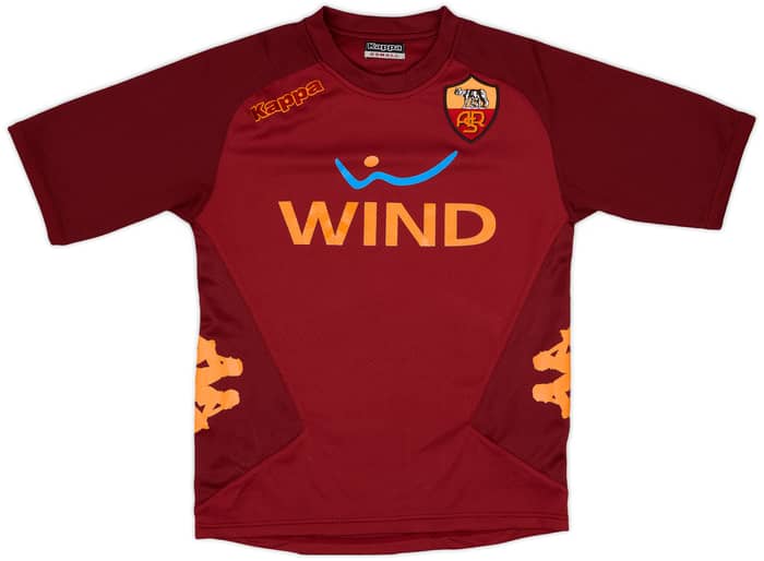 2012-13 Roma Kappa Training Shirt - 6/10 - (XS)