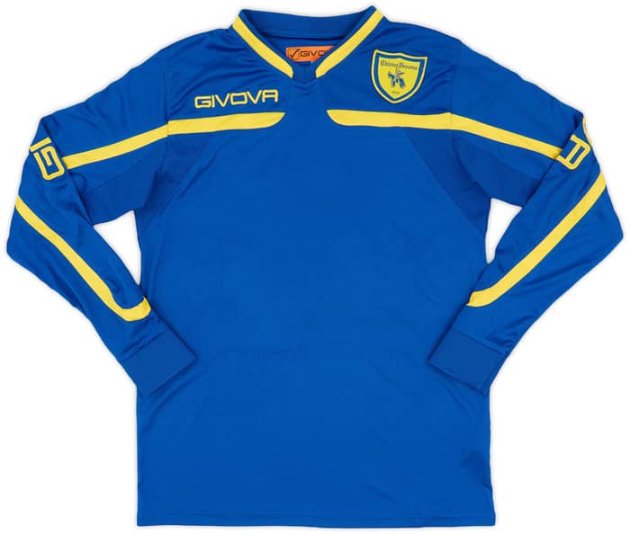 2010s Chievo Verona Givova Training L/S Shirt - 9/10 - (M)