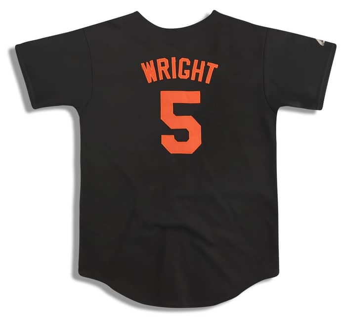2000s New York Mets Wright #5 Majestic Jersey (Alternate) Y
