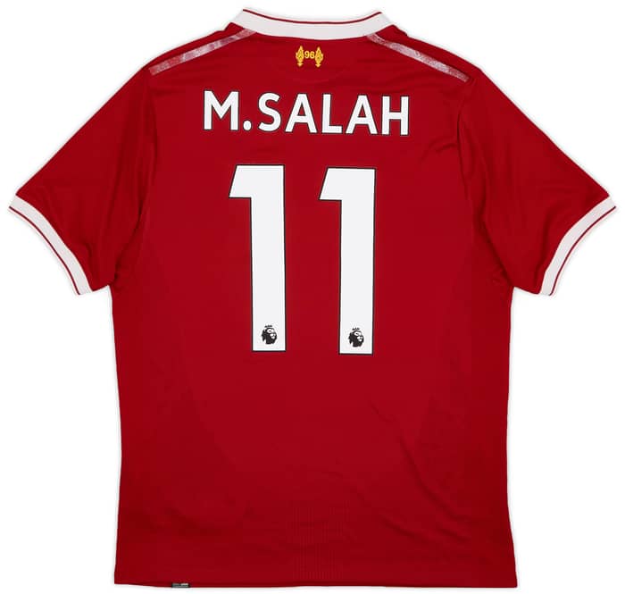2017-18 Liverpool 125 Years Home Shirt M.Salah #11 - 6/10 - (S)