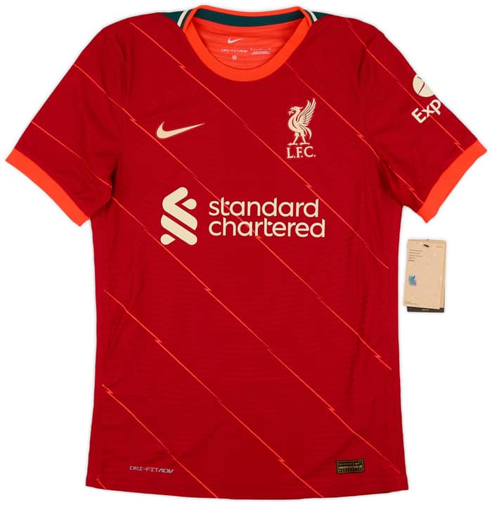 2021-22 Liverpool Authentic Home Shirt Mane #10 (S)