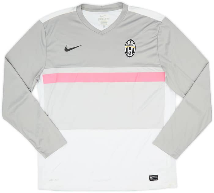 2011-12 Juventus Nike Training L/S Shirt - 9/10 - (XL)