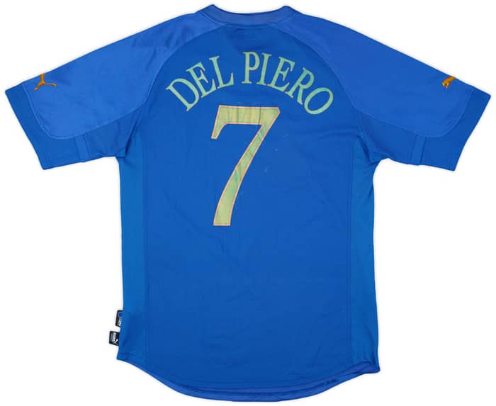 2004-06 Italy Home Shirt Del Piero #7 - 5/10 - (L)