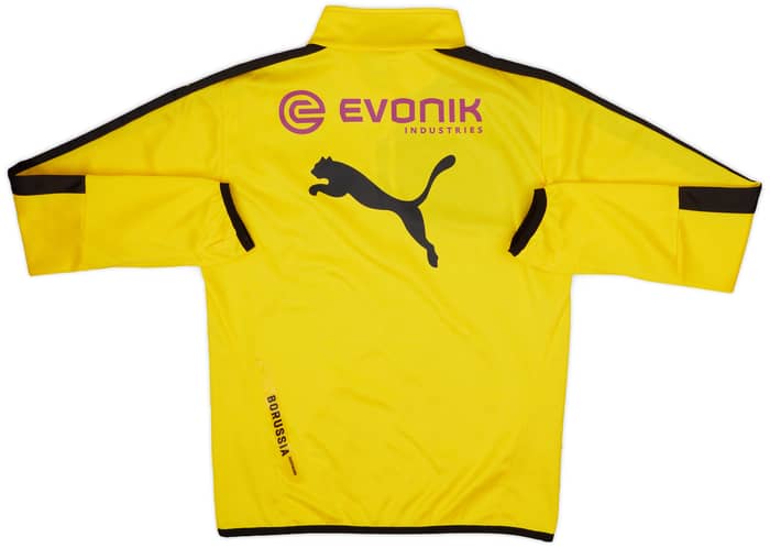 2015-16 Borussia Dortmund Puma 1/4 Zip Drill Top - 8/10 - (M)