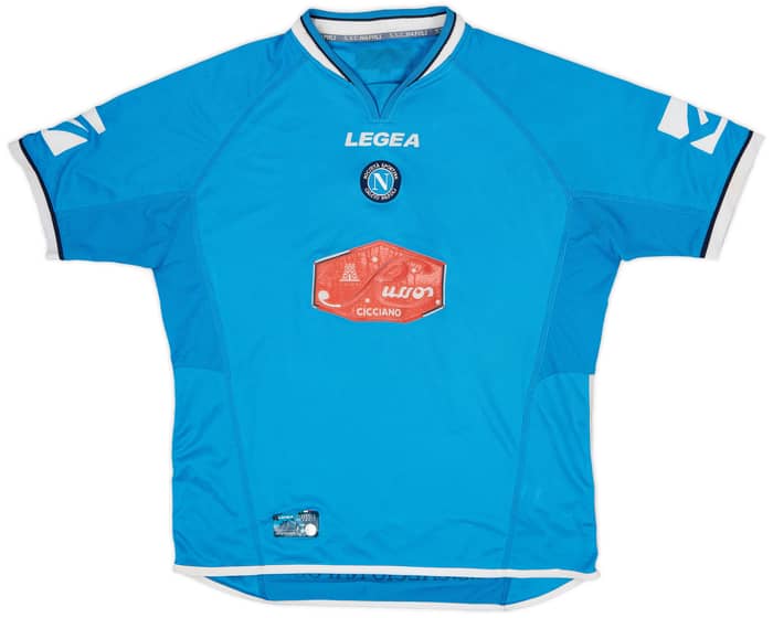 2003-04 Napoli Home Shirt - 5/10 - (XL)