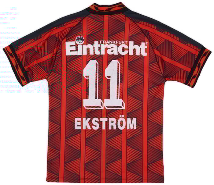 1995-96 Eintracht Frankfurt Home Shirt Ekstrom #11 - 8/10 - (XS)