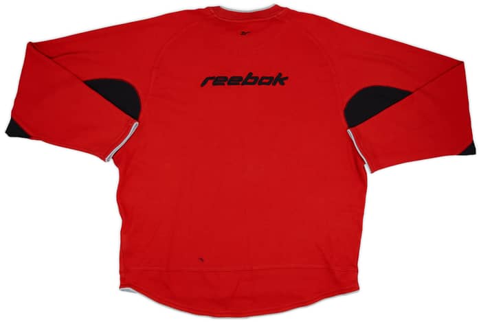 2002-03 Liverpool Reebok Sweat Top - 8/10 - (XXL)