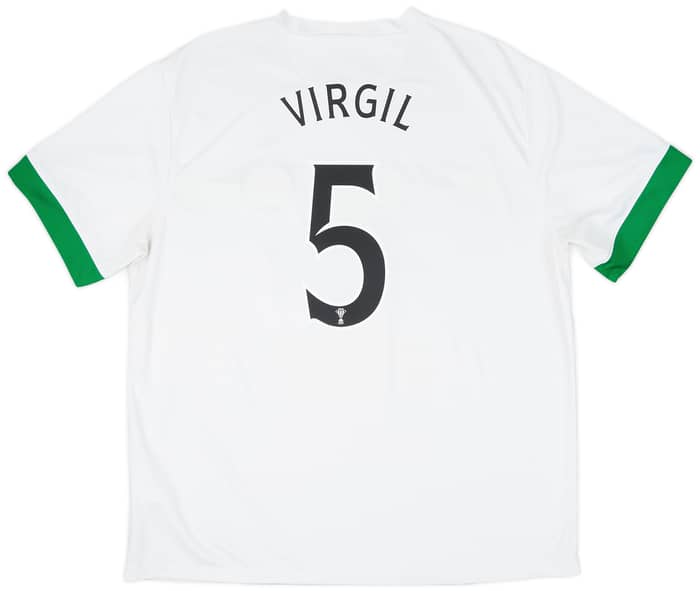 2014-15 Celtic European Third Shirt Virgil #5 - 7/10 - (XXL)