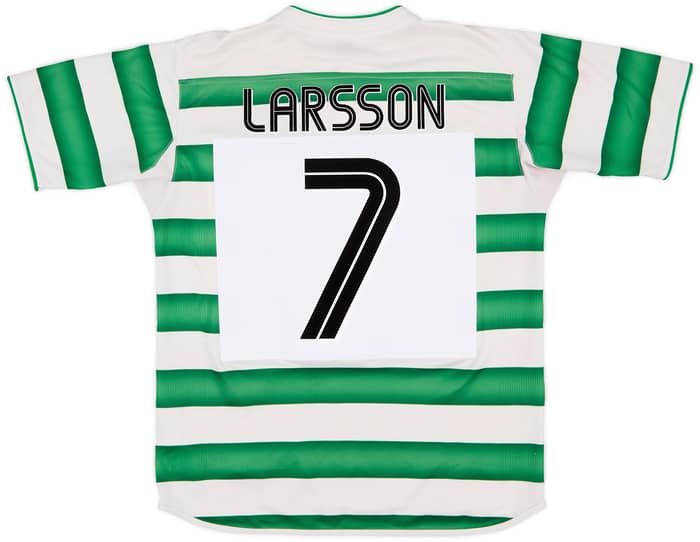 2003-04 Celtic Home Shirt Larsson #7 - 6/10 - (L)