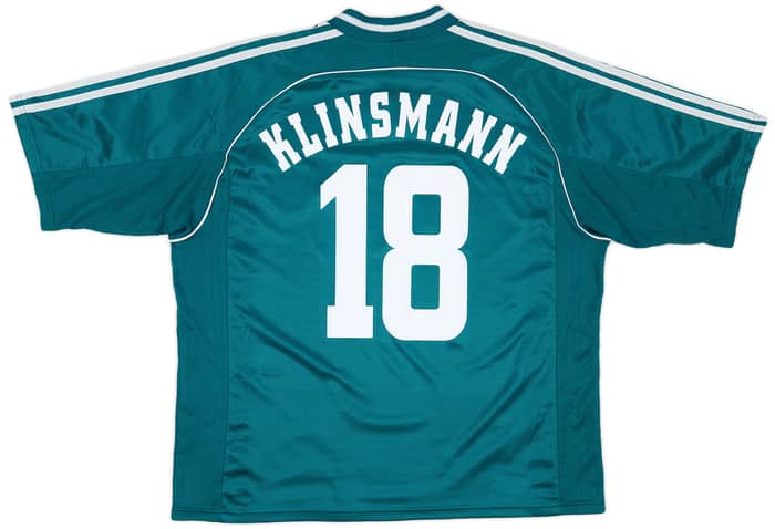 1998-00 Germany Away Shirt Klinsmann #18 - 8/10 - (XL)