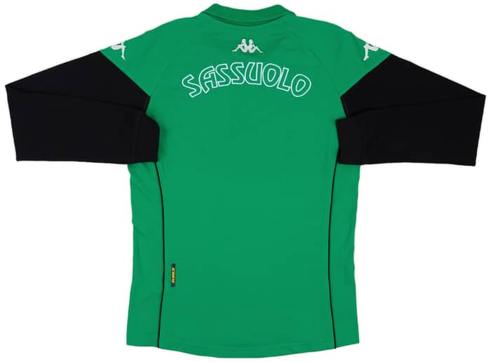 2015-16 Sassuolo Kappa Training L/S Polo Shirt - 9/10 - (L)