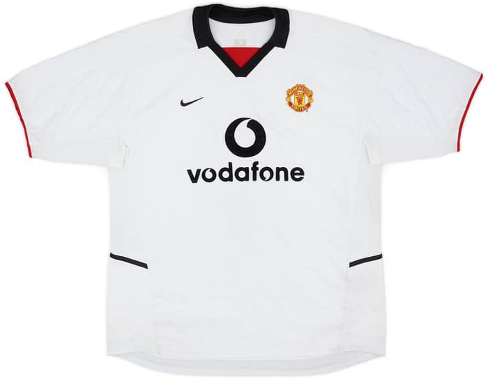 2002-03 Manchester United Away Shirt Beckham #7 - 6/10 - (XL)