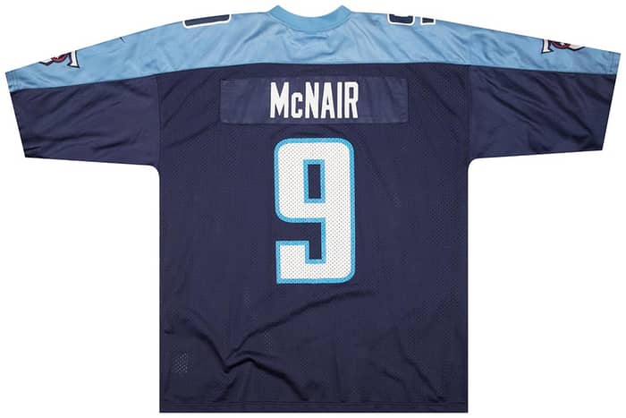1999-00 Tennessee Titans McNair #9 Nike Jersey (Home) XXL