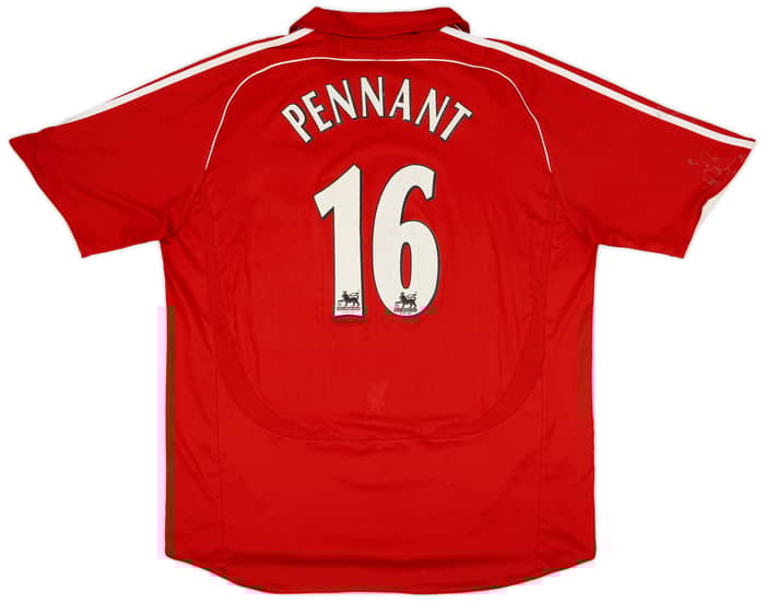 2006-08 Liverpool Home Shirt Pennant #16 - 4/10 - (XXL)