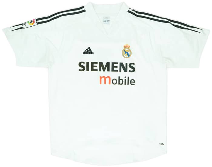 2004-05 Real Madrid Home Shirt R. Carlos #3 - 5/10 - (L)
