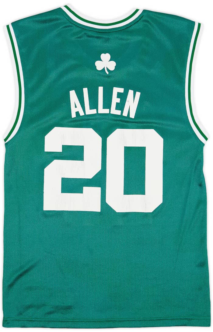 2007-10 Boston Celtics Allen #20 adidas Away Jersey - 6/10 - (S)