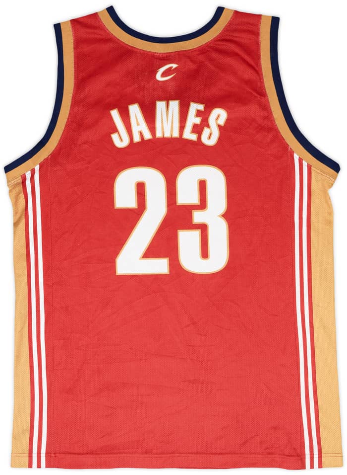 2003-10 Cleveland Cavaliers James #23 Champion Away Jersey - 8/10 - (M)
